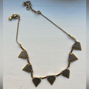 Madewell gold silver necklace